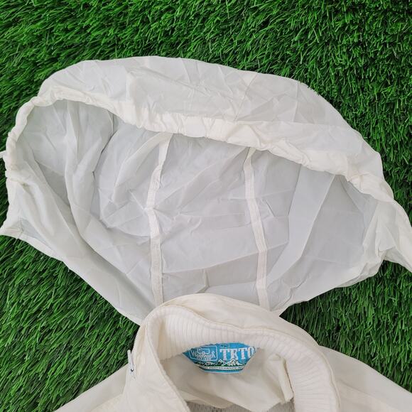 Vintage 90s Woolrich Windbreaker Zip Jacket Womens Medium 21x26 Baggy - Picture 7 of 16